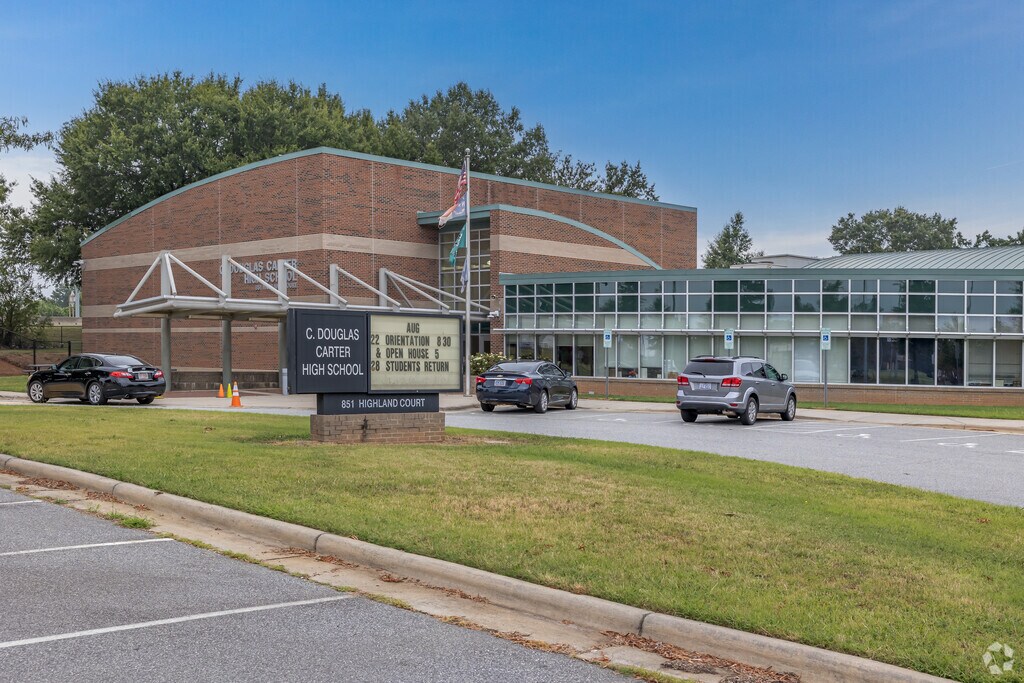 Carter High School is part of the three high school campus that serves Winston-Salem.