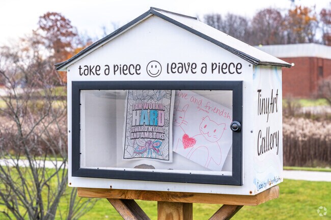 Enjoy this tiny art gallery near Washington Square.