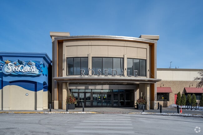 The Rosedale Mall is a large shopping center just minutes from Lake Judy.