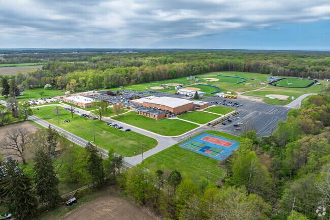 River Valley Middle/High School has a C+ in college prep on Niche.com.