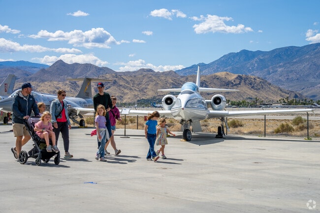 Palm Springs Air Museum offers educational fun for families living near Canyon Corridor.