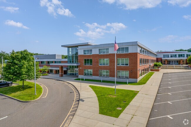 B-rated Perry Hill School serves fifth and sixth grade in Shelton.