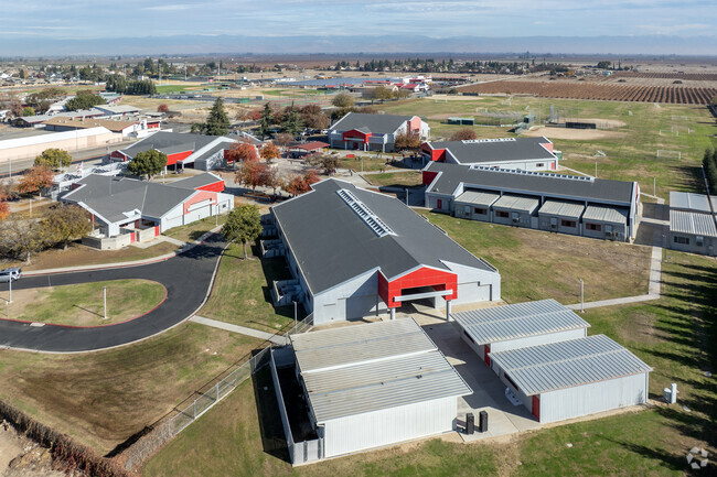 John Sutter Middle School is situated in a quiet area of Fowler.