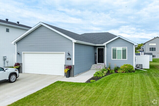 This cozy home has a good amount of square foot fro a small family.