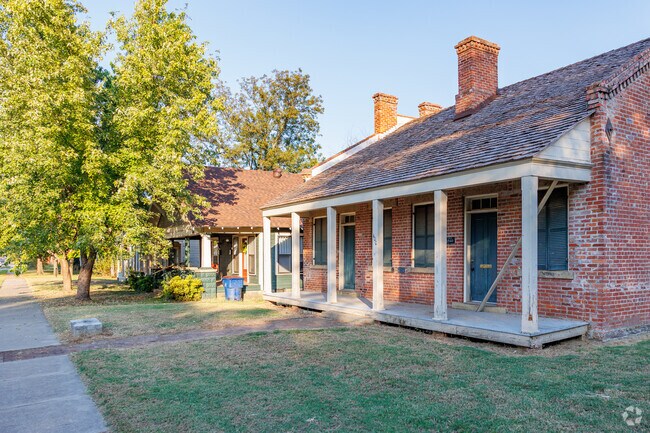 Many of the homes in Downtown Fort Smith are under renovation.
