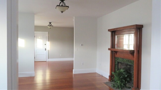 Looking from front parlor toward back door