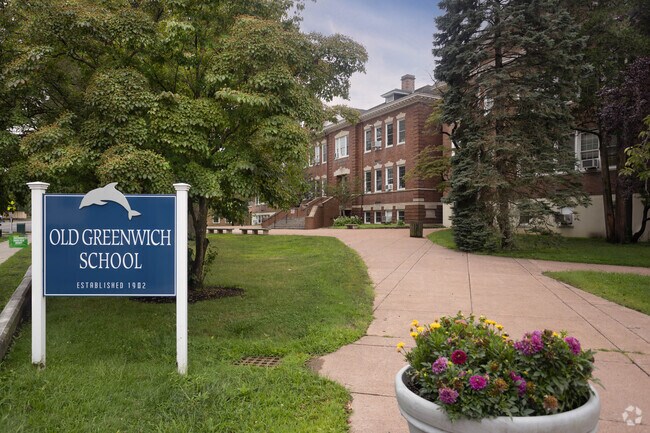 The Old Greenwich School in Old Greenwich introduces young learners to the start of school.