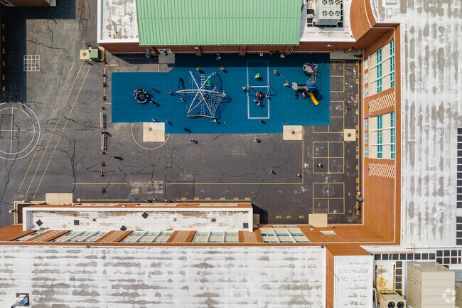 Cicero West Elementary School has its own playground.