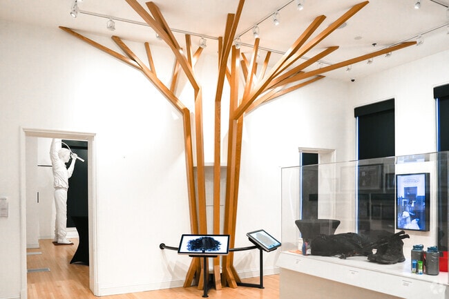 The Black History Museum in Jackson Ward boasts a wide array of historical displays.