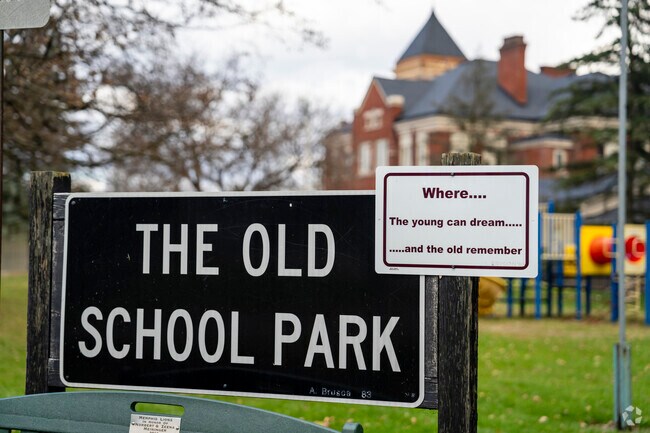 Residents can bring their kids to the park for the day at The Old School Park in Memphis.