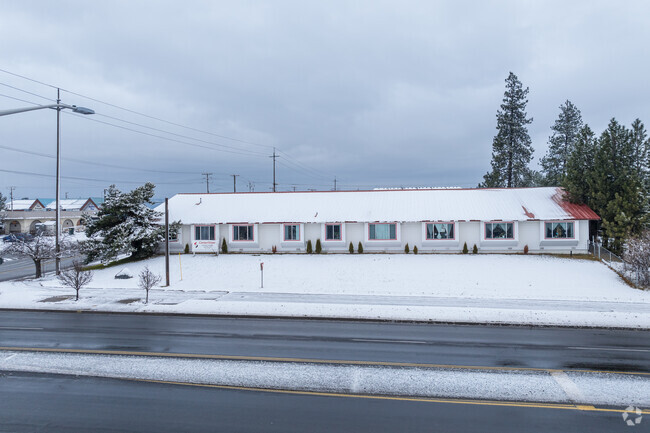 Cornerstone Christian Academy features a wide single story building.