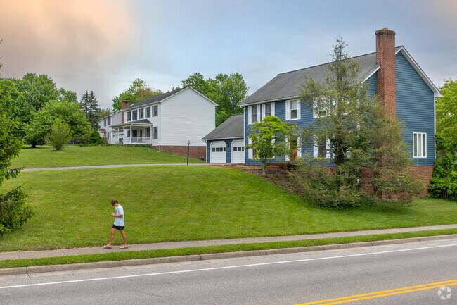 The well-maintained homes in Shenandoah reflect the pride residents take in their community.