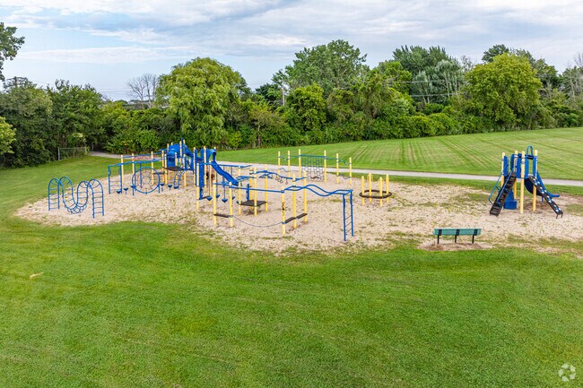 Jones Elementary School offers a large playground for students to enjoy.