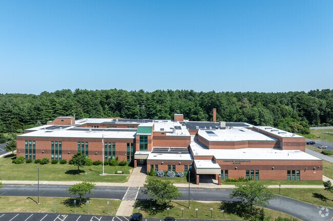 Kingston Intermediate School got an A- in the teacher department from Niche.