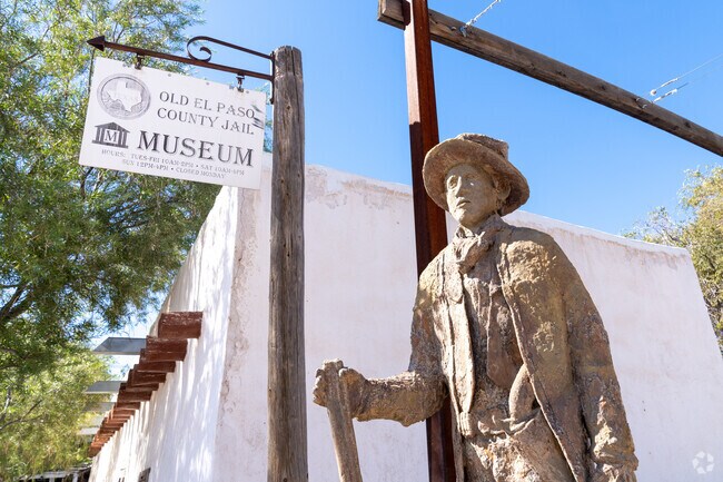Statue of Billy the Kid in San Elizario by local sculptor G. Jacquez Calderon.