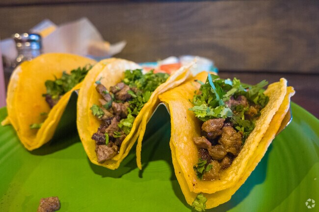 Tacos are a specialty at Rio Bravo.