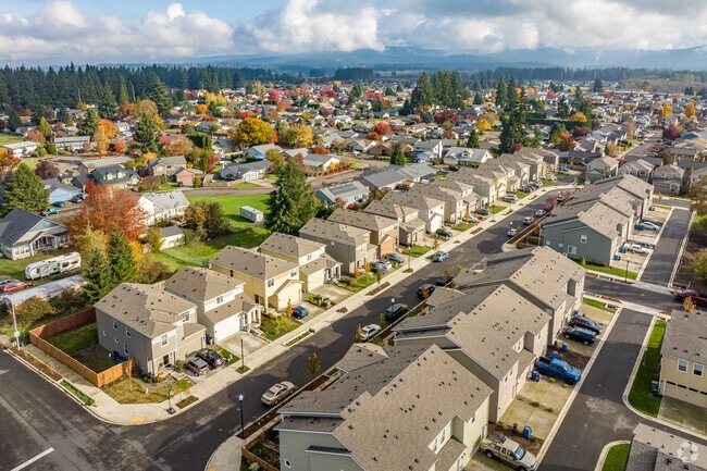 Orchards is a growing suburb near rural areas in Washington.