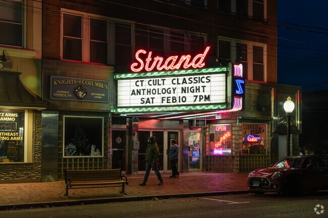 Check out what the Strand Theater is playing in Seymour.