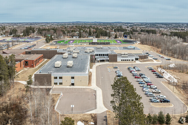 Cloquet Middle School serves students in grades 5-8.