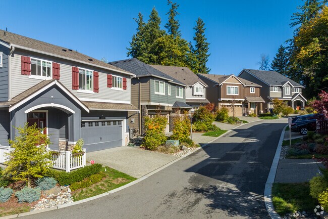 Quiet homes line the streets of Mill Creek East.