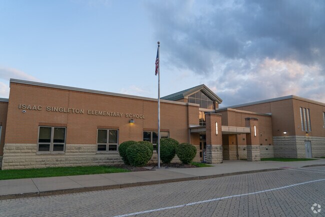 Isaac Singleton Elementary School building in Joliet.