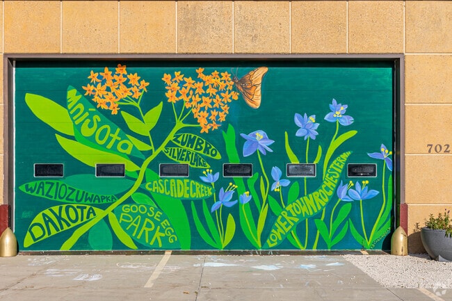Lowertown offers many art murals all throughout the town.