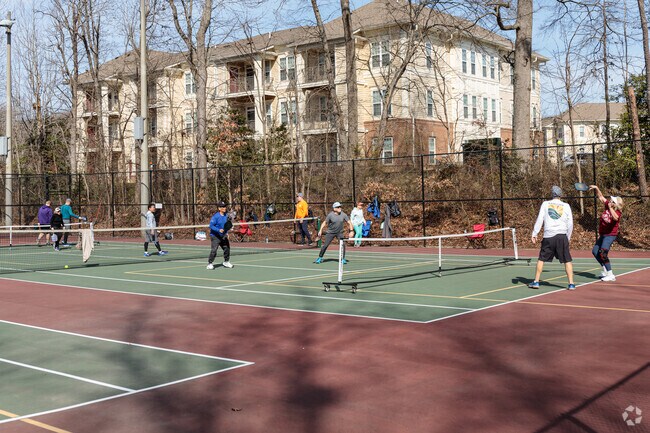 Bring other picklers to White Plains Regional Park for a game of Pickleball.