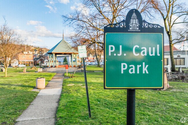 Children in Ambridge love to visit P.J. Caul Park.