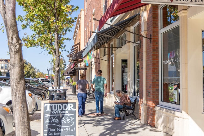 There are many retail shops near Whitley Gardens.