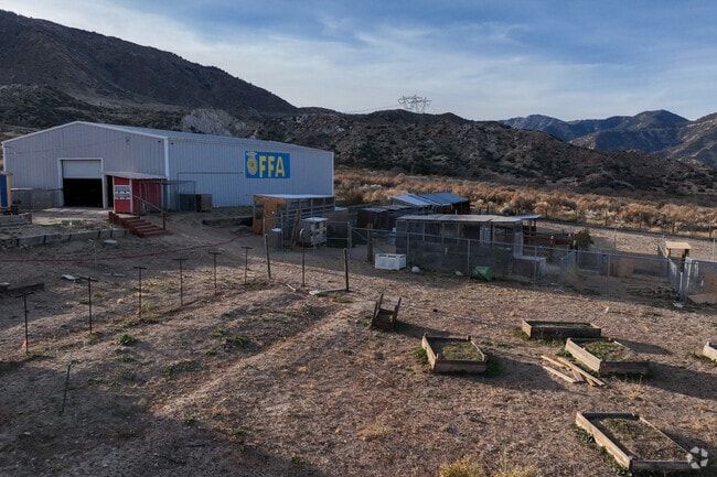 Frazier Mountain High School Agricultural center.