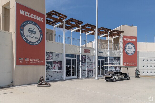 Chula Vista Elite Athlete Training Center is a world renowned athletic training center.