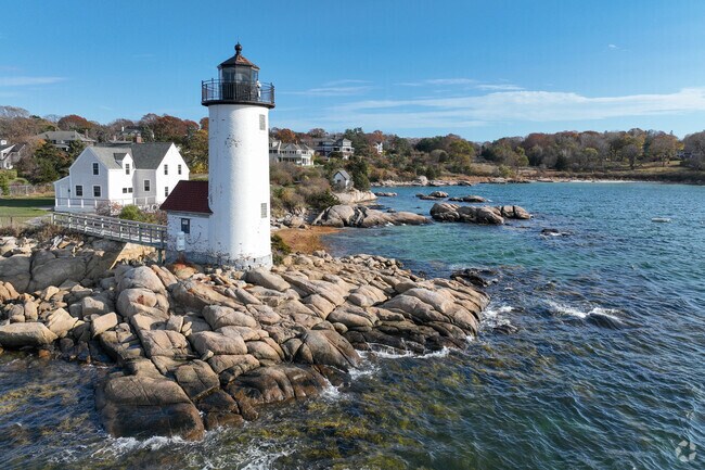 Annisquam Light was built in 1801 and serves as the beacon of the neighborhood.