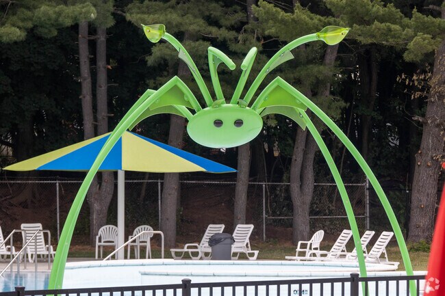 South Plainfield's Community Pool has plenty for the youngsters to do.