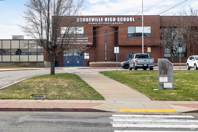 Bonneville High School Is Located in the South Ogden Neighborhood.