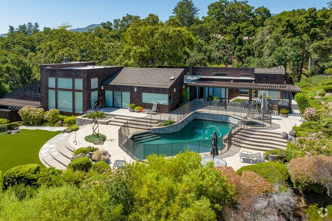 Many residents choose to build pools to enjoy the California sun in the Loyola area.