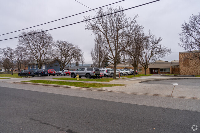 Orchard Center Elementary is located in a mostly residential neighborhood.
