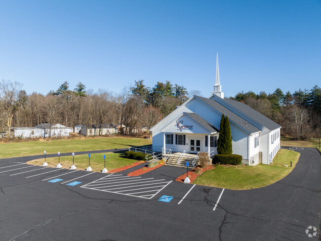 The Pepperell Christian Academy is located at the Grace Baptist Church in Pepperell, MA.