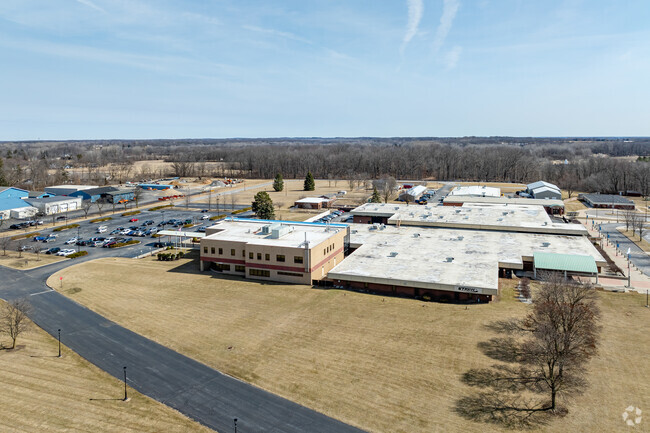 The wide campus at Lisd Tech Center has plenty of room for the its many programs.