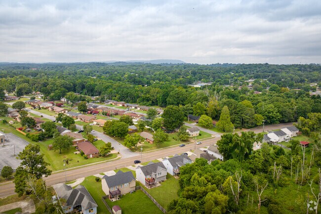 Woodmore is a quiet tree covered neighborhood outside of Chattanooga.