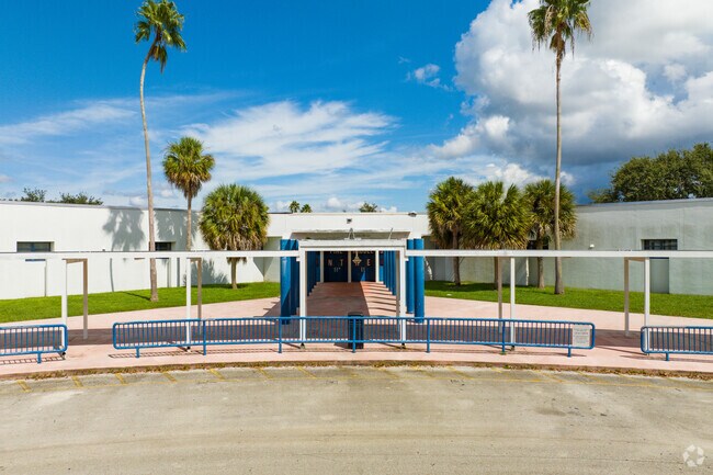 Westpine Middle School educates students in Springtree Lakes.