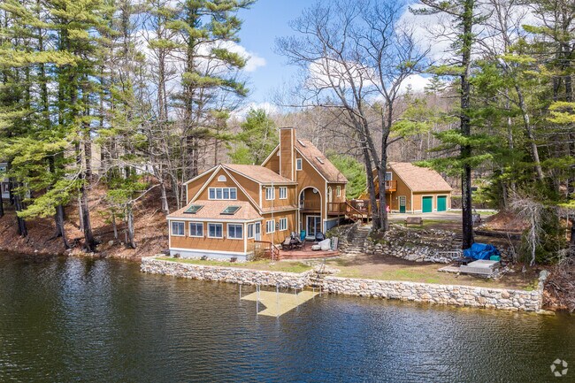 A Beautiful Lakeside Home on Mousam Lake in Shapleigh, Maine