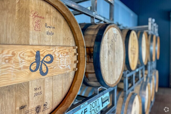Enjoy some local brews at the Mad Chef Brewery in East Petersburg.