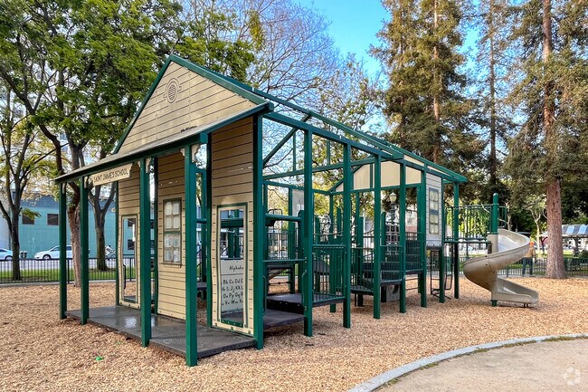 St James Park Playground in San Jose Downtown.