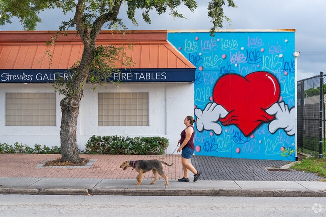 Explore Gifford’s street art as vibrant murals add color to the neighborhood.