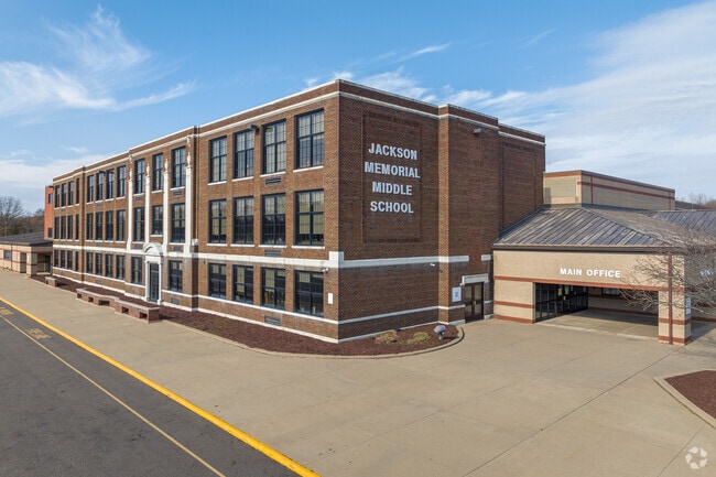 Jackson Memorial Middle School challenges Glenmoor students.