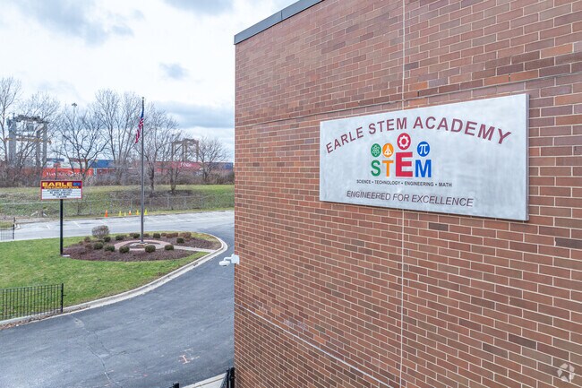 Earle Elementary School creates an inspiring atmosphere for learning.