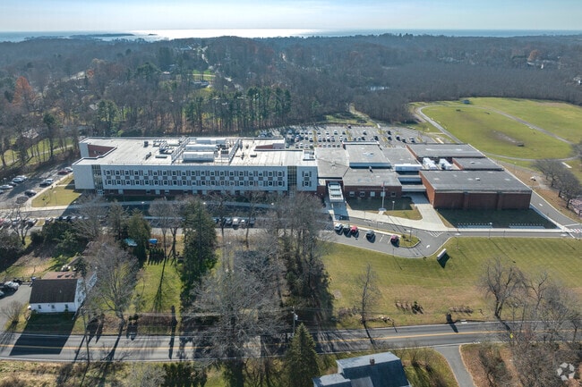 Francis Walsh Intermediate School in Branford, CT.