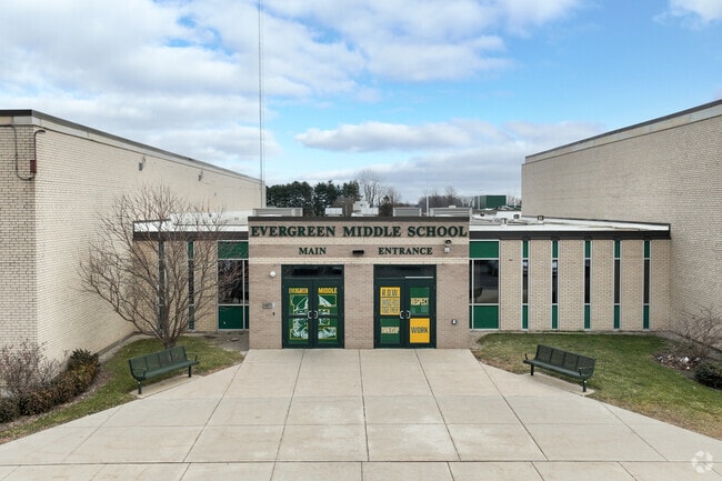 Evergreen Middle School Front