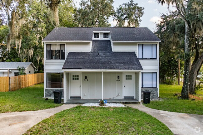 Newer portions of Historic Westside offer townhouse style living for residents.