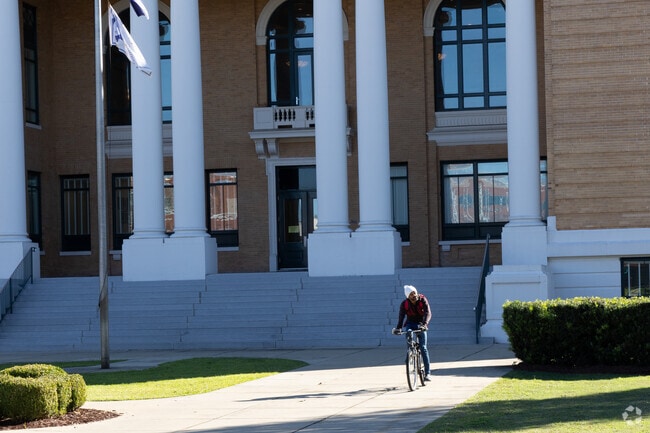 Bates residents can get around the neighborhood on foot or by bike.